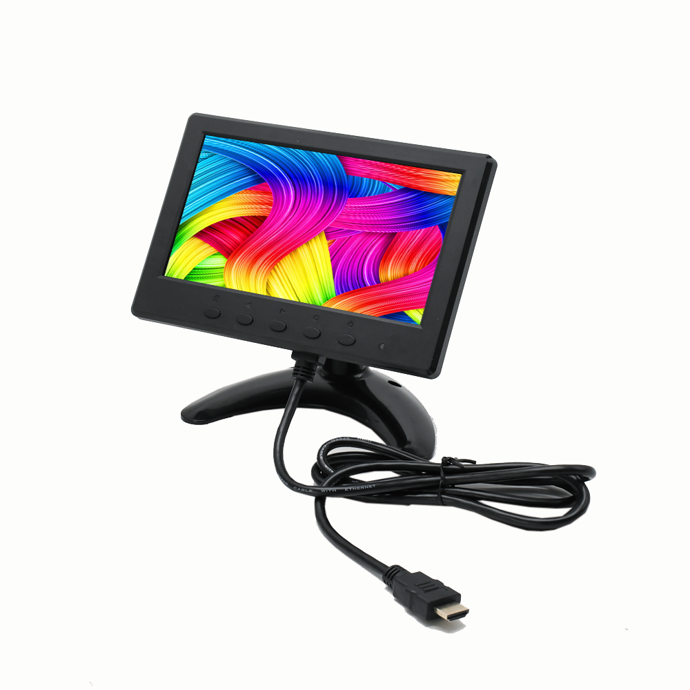 7 Inch square  small monitor industrial 7'' monitor