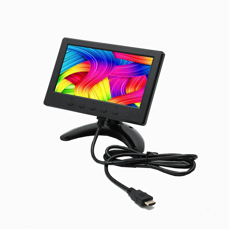 7 Inch square  small monitor industrial 7'' monitor