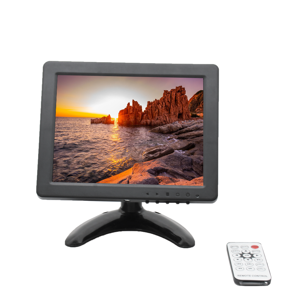 8 Inch High Brightness Monitor LCD TFT Touch Screen Display HDMI DVI VGA 4:3 Touch Screen Monitor Vesa 75 OEM Monitor
