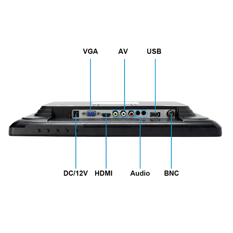 15 inch Vga Tft Hdmi Computer Monitor 12V Cheap Lcd Monitor