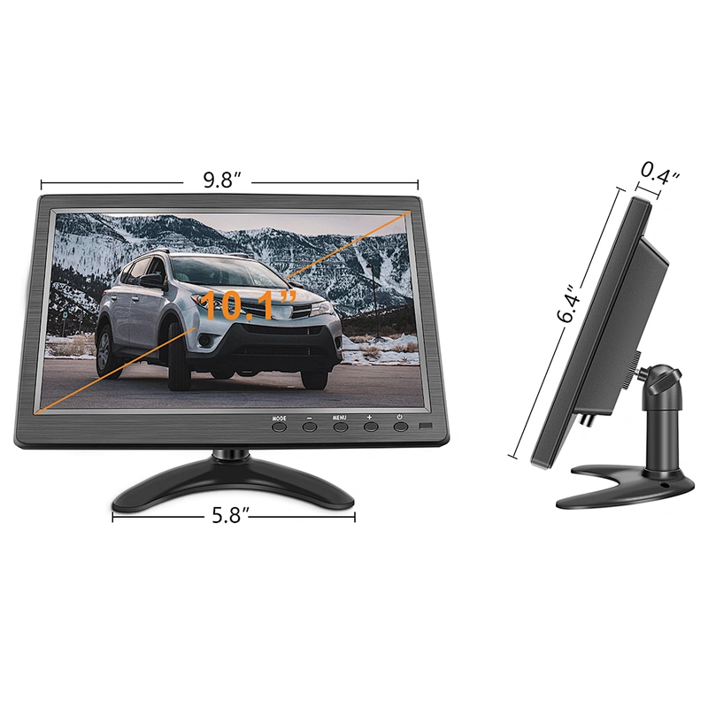 Hot sale  OSCYPOS Industrial monitor 10 inch LCD Monitor CCTV Monitor with BNC HDMI VGA USB AV input
