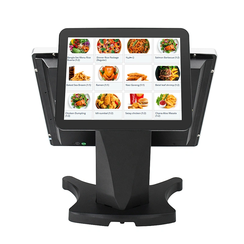 Shop Retail Restaurant pos system  Window os Dual Screen Touch Screen POS Machine