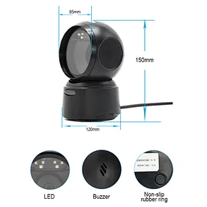 2D Scanner omni scanner Barcode reader with USB Interface  high performance
