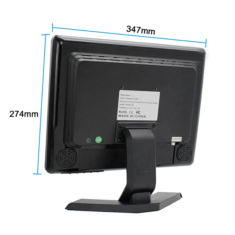 15 inch Vga Tft Hdmi Computer Monitor 12V Cheap Lcd Monitor