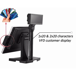 Factory price simple waterproof and dustproof  offline 15 inch touch screen pos machine system