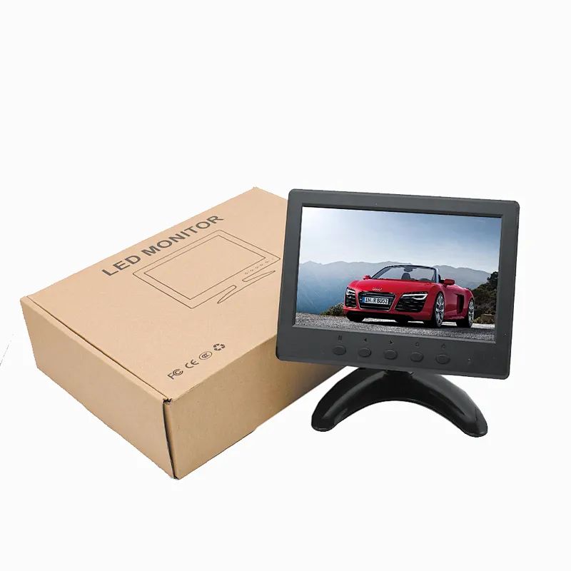 New model tft lcd monitor car monitor lcd monitor 7 inch