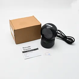 Wired Pos Desktop Bar Code Scanner 2d Qr Code Reader Stationary Omnidirectional Barcode Scanner for Supermarket