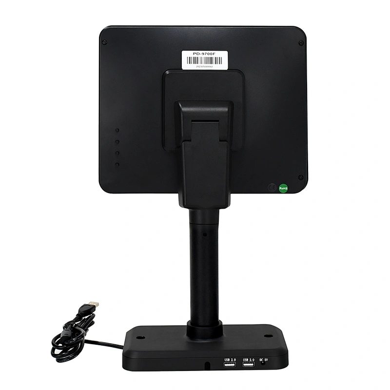 New coming Pos Display 9.7 Inch LED LCD Screen Monitor POS Pole Customer Display