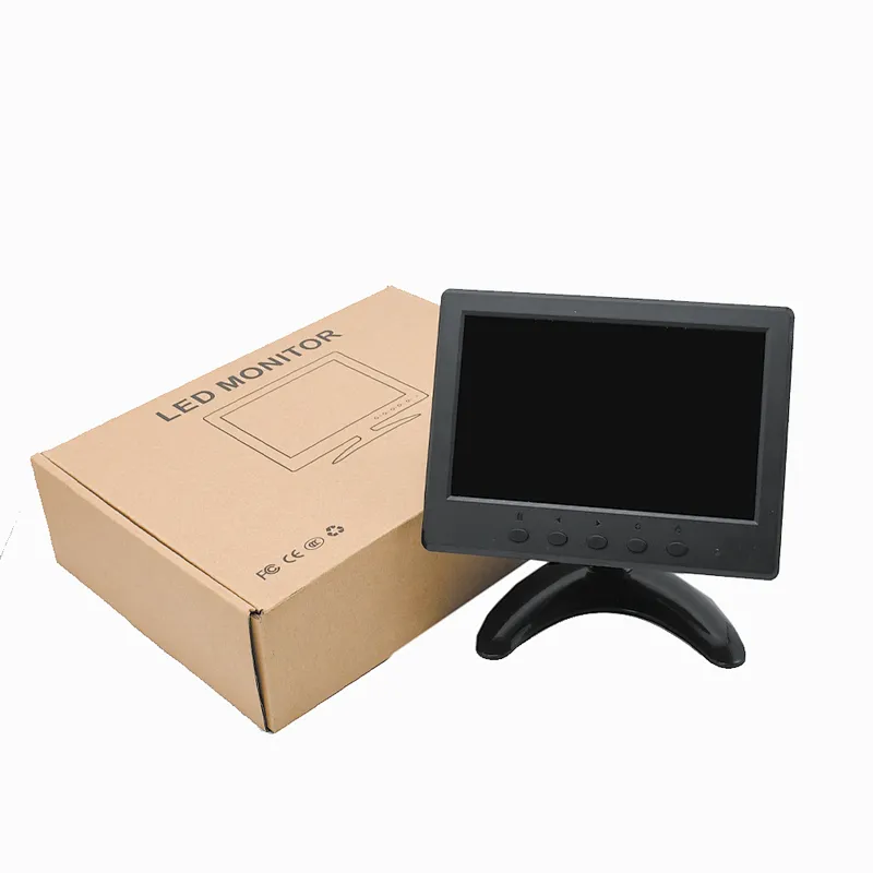 7 Inch VGA LCD Car Monitor Mini Computer Monitor 7