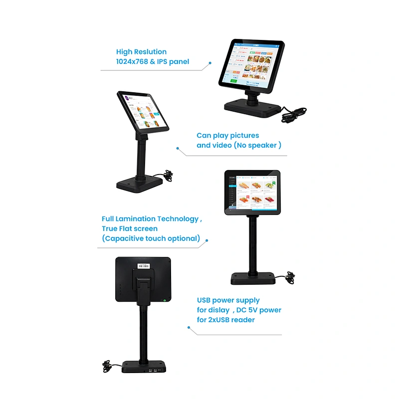 Exceptional Value Cheap POS vfd customer display pd220v-ii usb 9.7 inch hot selling