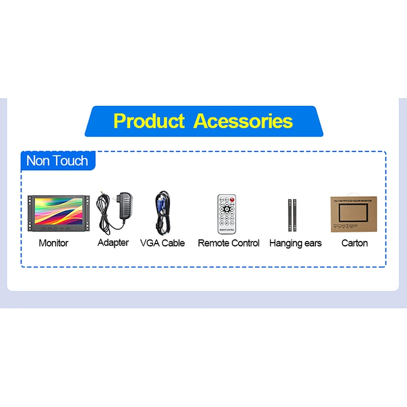 New style raspberry pi monitor 7 inch lcd monitor industry with good price open wall mount lcd monitor