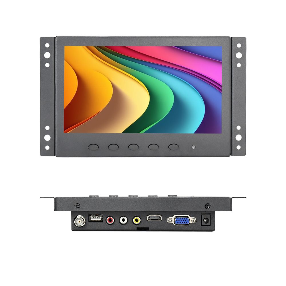 New style raspberry pi monitor 7 inch lcd monitor industry with good price open wall mount lcd monitor