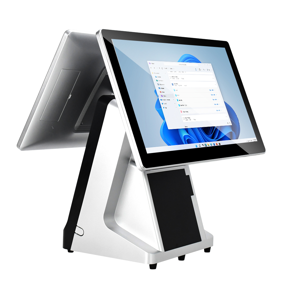 Desktops All In One Pos Machine Cash Register With 58mm/80mm Receipt Printer Scanner Card Reader Point Of Sale