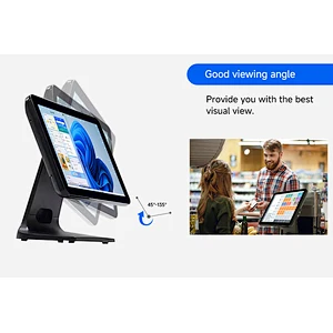 Pos For Retail Store J1900 Automated Cashier Pos Aio Cash Money Machine Pos System With Printer