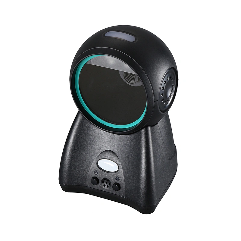 Black qr code scanner machine 2d barcode scanner usb for supermarket