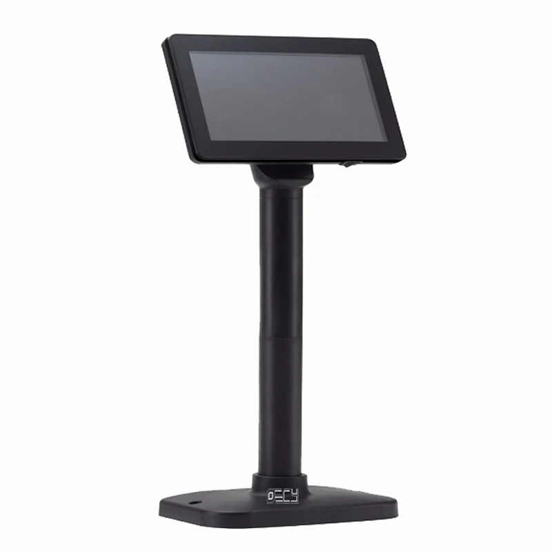 7inch 16:9 digital panel customer display with USB input for POS SYSTEM