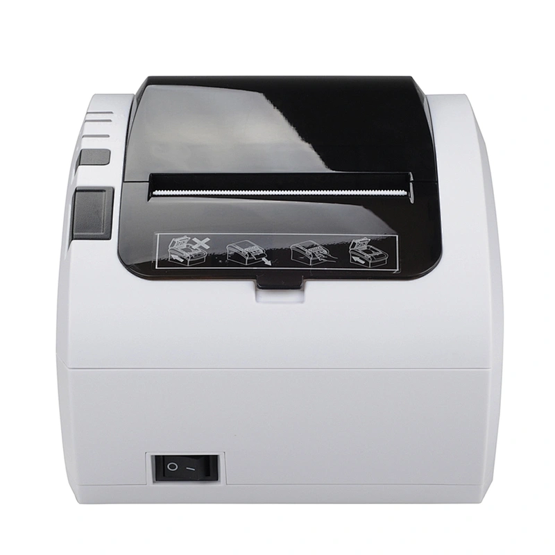 LAN port Black Bill Printing 80mm Thermal Receipt printer Bill Thermal receipt Printer For POS Retail Store Grocery