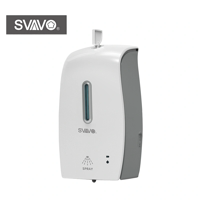 Toilet 600ml wall mounted alcohol spray soap dispenser