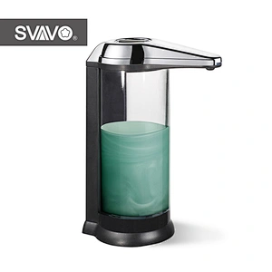 V-470 Hotel plastic  airport wall mounted automatic alcohol foam sanitizer  dispenser