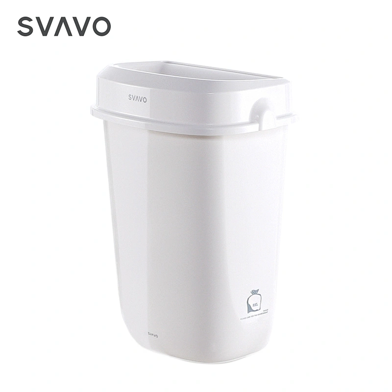 Eco-friendly indoor wholesale plastic hanging kitchen trash can