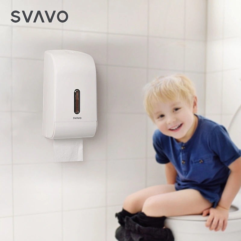SVAVO High Quality Bathroom Wall Mount Double Roll Toilet Paper Dispenser PL-151068