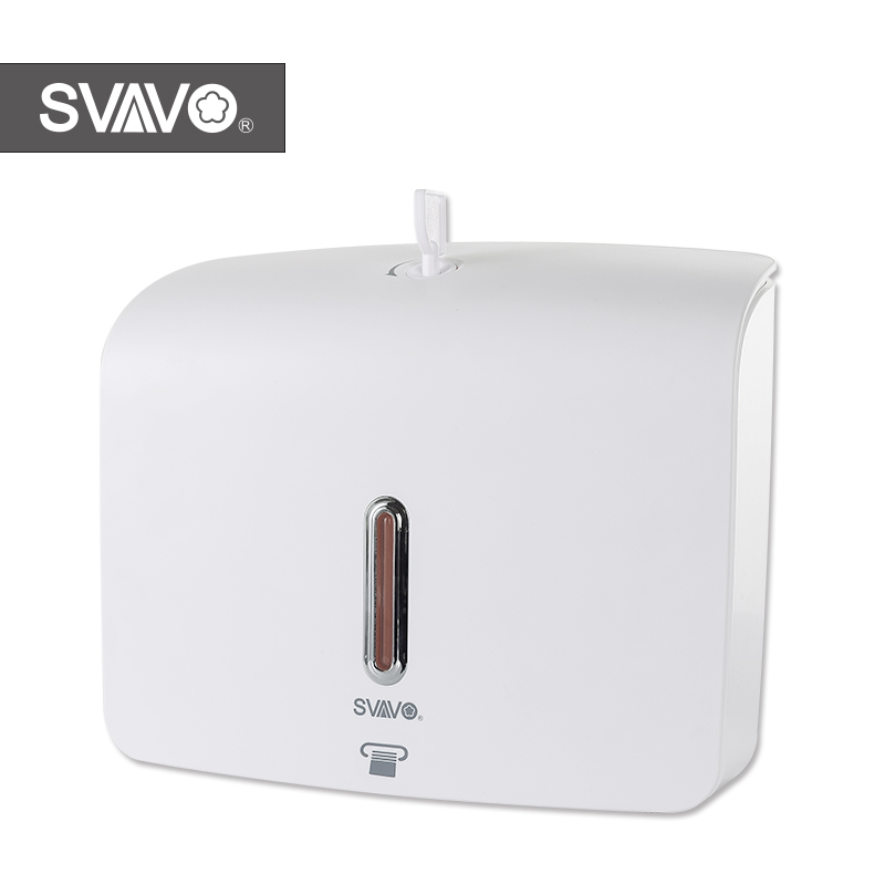Plastic commercial Wall mounted N-fold Toilet Tissue Towel Paper Dispenser For Hotel Bathroom PL-151060