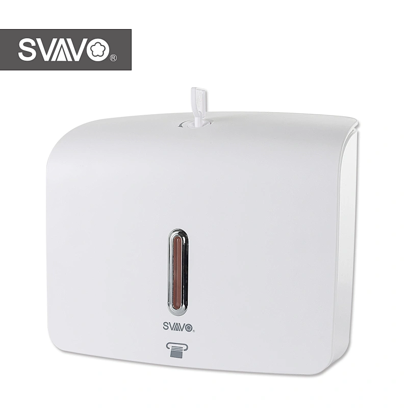 Plastic commercial Wall mounted N-fold Toilet Tissue Towel Paper Dispenser For Hotel Bathroom PL-151060