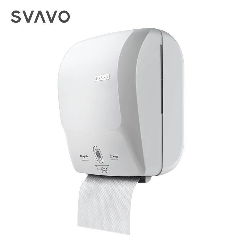 New Arrival High Quality Automatic Sensor Toilet Tissue Auto Cut Paper Dispenser Wall Mounted OEM & Distribute Industrial 100pcs