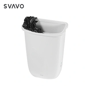 Brands Wall Rectangle Abs Plastic Recycling Construction Trash Can Self Refilling Trash Can