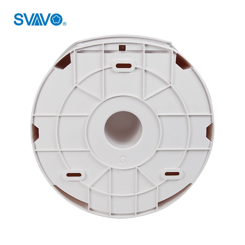 Commercial Hotel Mall Bathroom accessories plastic white/black jumbo toilet paper roll dispenser