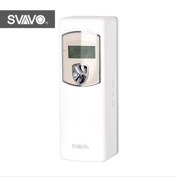 Beautiful Electric Perfume Dispenser Aerosol Spray Dispenser with LCD Display For Office Building Restroom