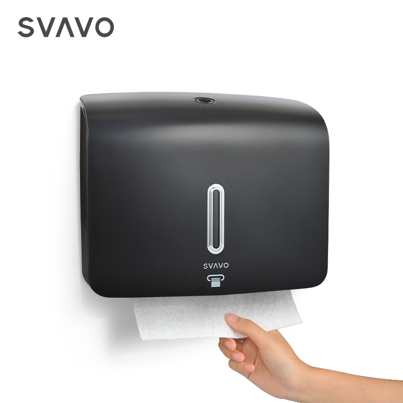 SVAVO Hot Sale Kitchen Bathroom Wall Mounted C fold Hand Paper Towel Tissue Dispenser