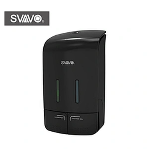 ORIGINAL Design SVAVO 1100 ml  Dual Soap and Hand Sanitizer Dispenser for Hotel Bathroom