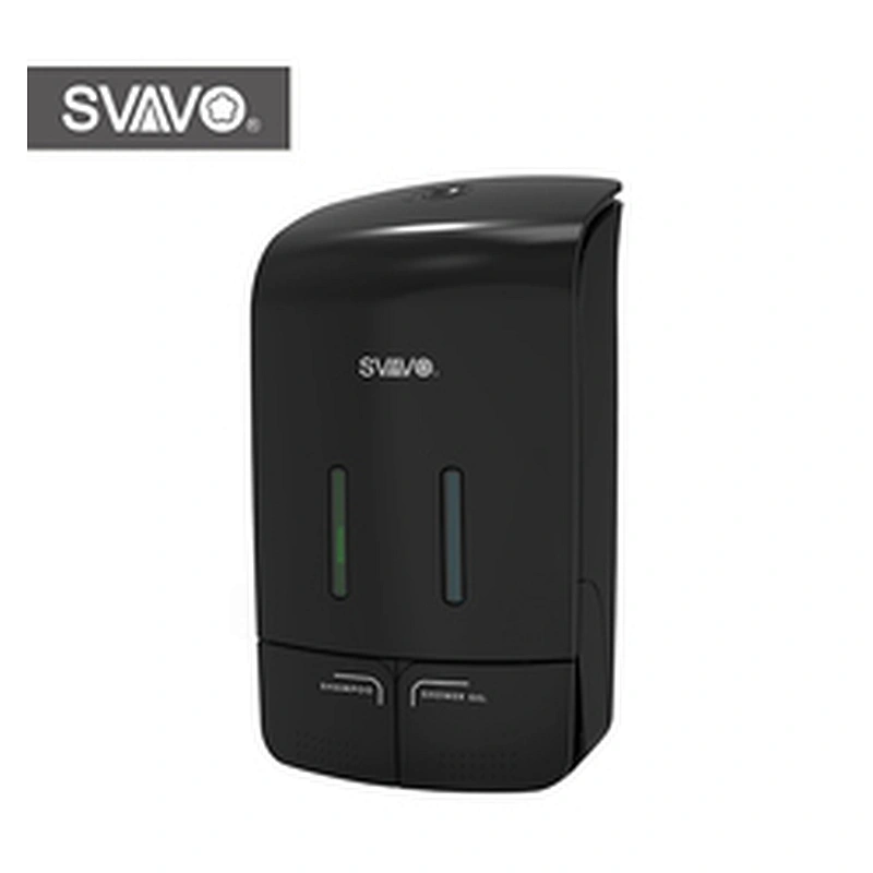ORIGINAL Design SVAVO 1100 ml  Dual Soap and Hand Sanitizer Dispenser for Hotel Bathroom