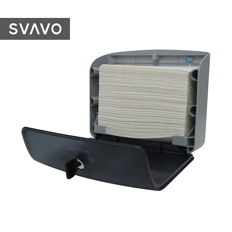 Wall Mounted Manual N Fold Paper Towel Dispenser Tissue Holder