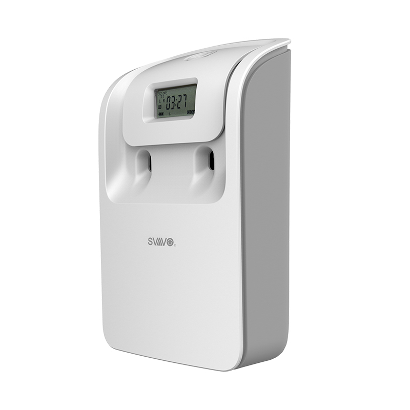Wall Mounted Dual Can Air Freshenser Dispenser Perfume Dispenser Air Fresheners Aerosol Dispenser Keeping Air Fresh Spray Lemon