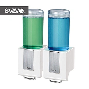 500ml Liquid Dispenser Custom Hospital Bathroom Plastic Manual Soap Dispenser