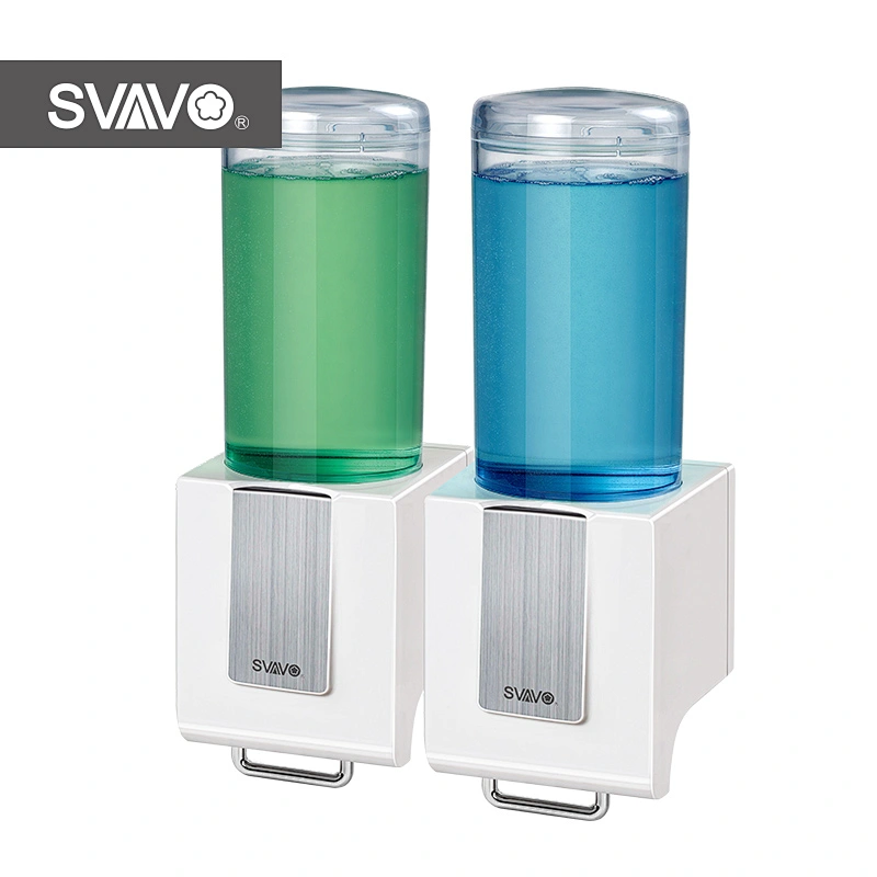 500ml Liquid Dispenser Custom Hospital Bathroom Plastic Manual Soap Dispenser