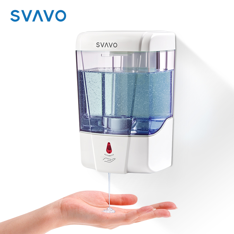 Hands free Wall Mounted Automatic Liquid Soap Dispenser For Gel Based Infrared Hand Sanitizer Sensor Soap Dispenser