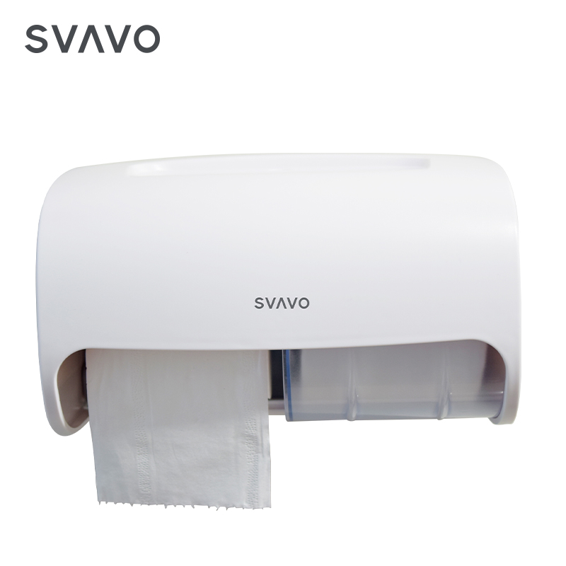 SVAVO Cost-effective wall mounted washroom toilet double roller paper dispensers
