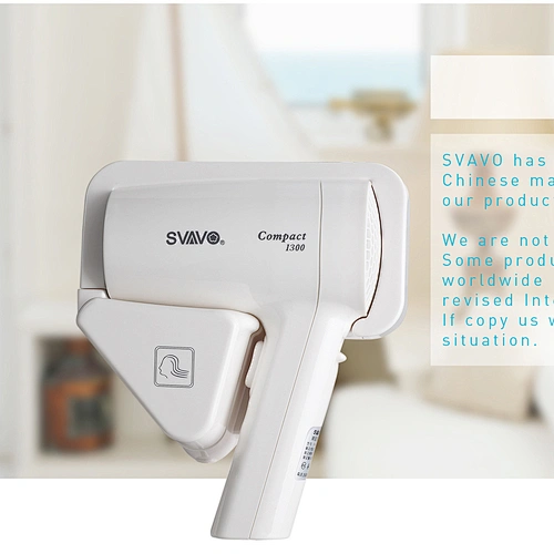 Hotel Hair Dryer Cold And Hot Air Wall Mounted Hair Dryer 1300 Watt For Hotel Bathroom