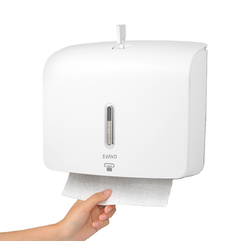 Hot sell SVAVO waterproof wall mount White modern design multifold paper towel holder