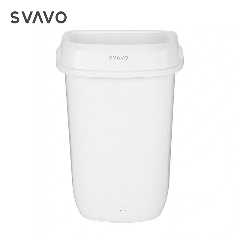 SVAVO Wholesale Price 12L PP Plastic Food Waste Bin Plastic Trash Can for Kitchen
