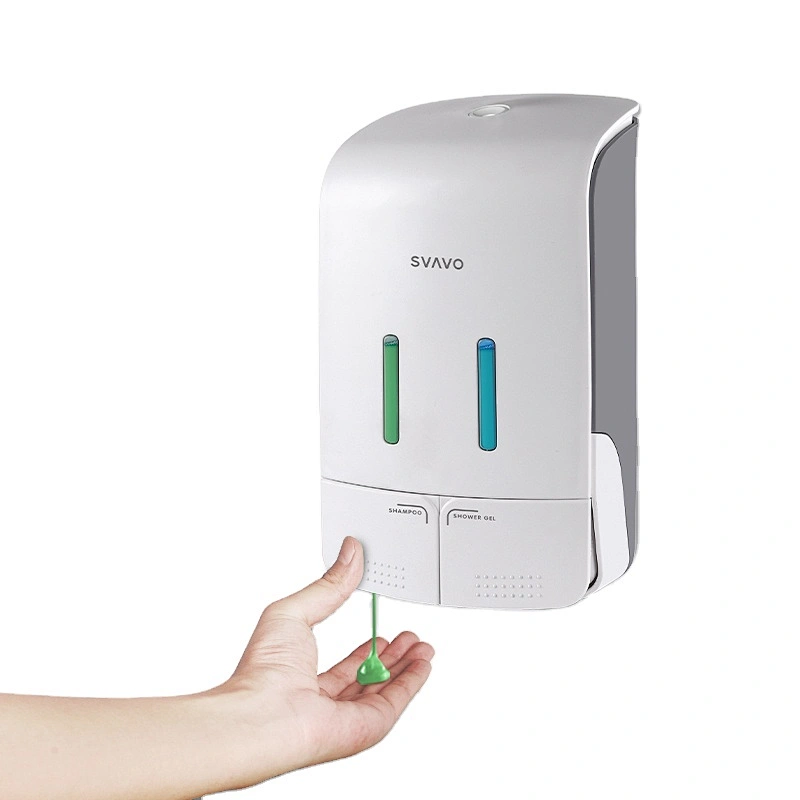 SVAVO Big Volume Manual Liquid Soap Dispenser For Hotel refill bottles shampoo and shower gel dispenser
