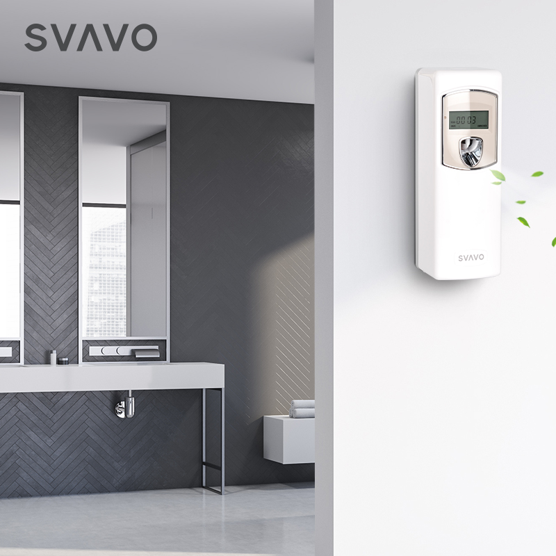 Commercial public bathroom wall mounted smart Automatic perfume dispensing air fresher