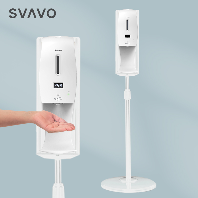 SVAVO Automatic Soap dispenser hand Free Soap Liquid Dispenser Sensor Customized soap dispenser automatic kids with thermometer