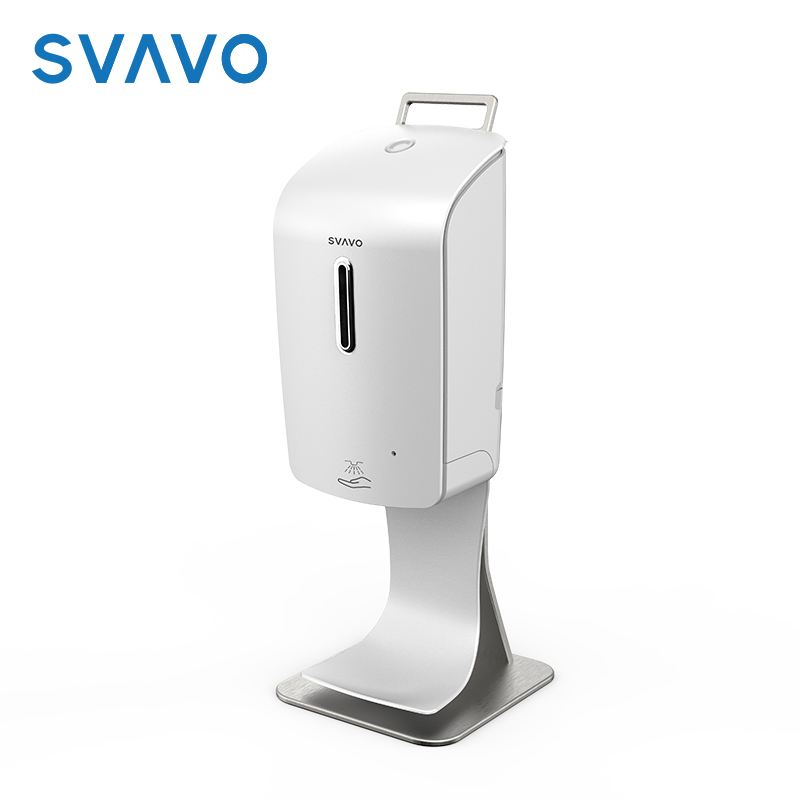 Hot sale Hotel wall mount Touchless Sensor Automatic Alcohol Gel Hand Sanitizer Liquid Soap Dispenser