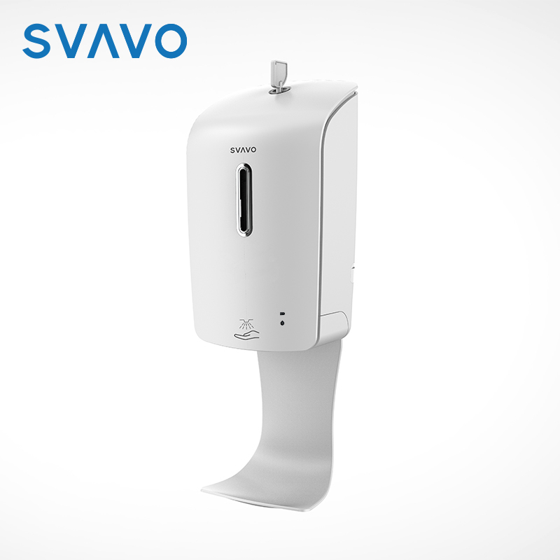 Automatic 75% Alcohol Hand Sanitizer Dispenser 1200ml Smart Sensor Dispenser with tray PL-151057S