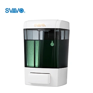 Refillable Wall Mounted 700ml Manual Hand Soap Dispenser for Kitchen