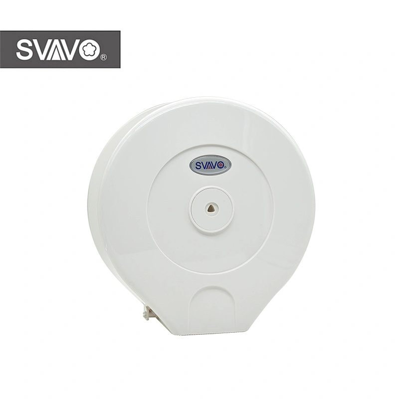Wholesale bathroom accessories ABS Plastic wall mount Hotel Toilet jumbo roll paper dispenser